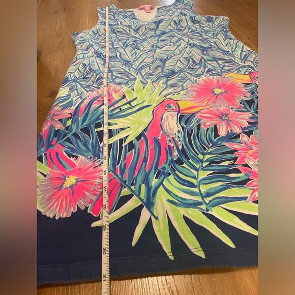 Lilly Pulitzer Harper Shift Dress - Let's Mango Print- Small - Picture 6 of 6